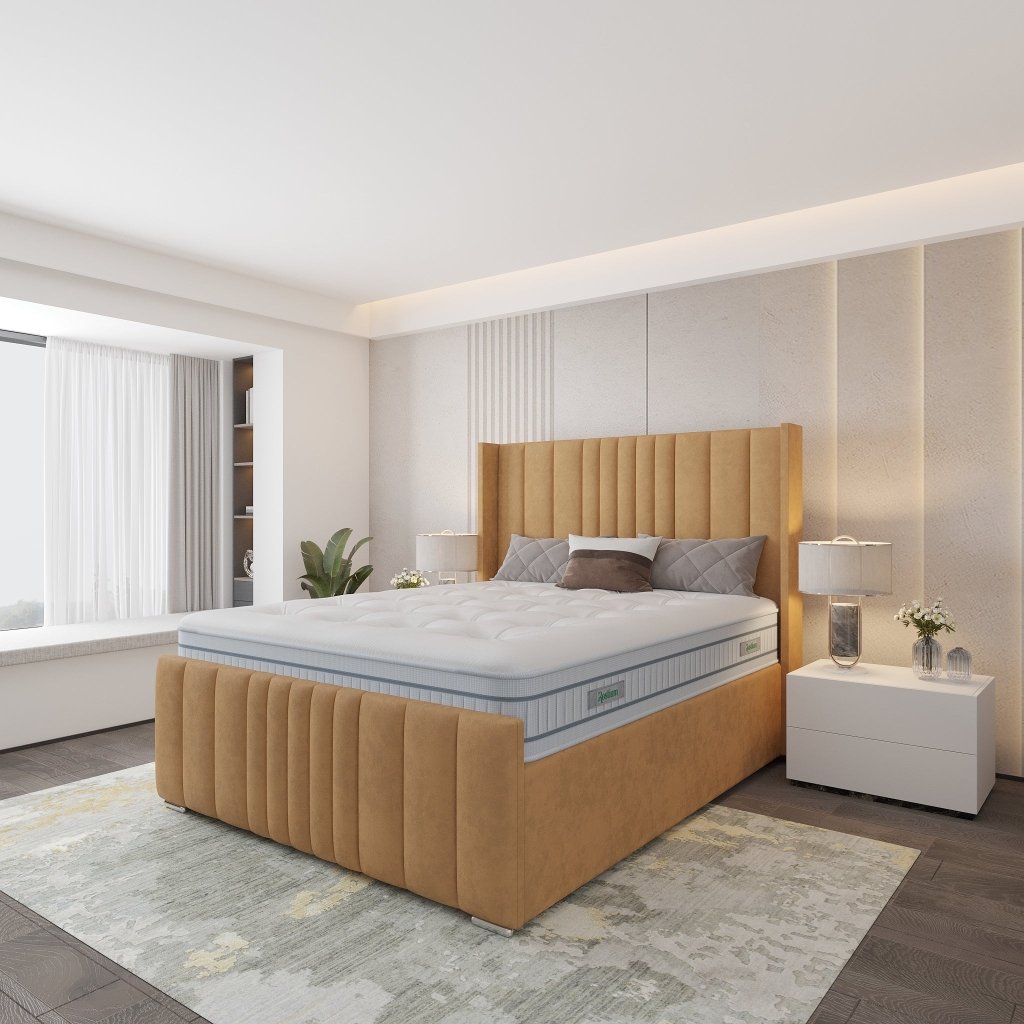 Athens Upholstered Bed - Restium Beds