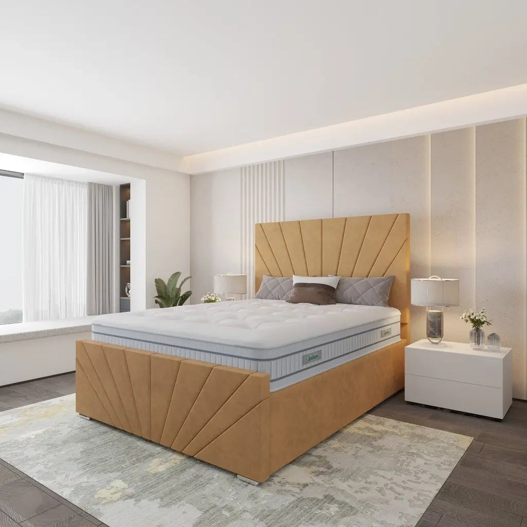 Chloe Upholstered Bed - Restium Beds