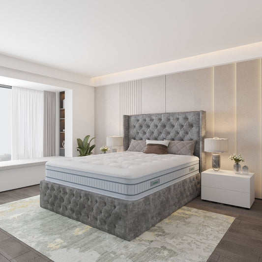 Emily Wingback Bed - Restium Beds