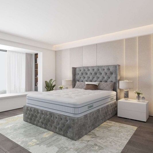 Emily Wingback Bed - Restium Beds