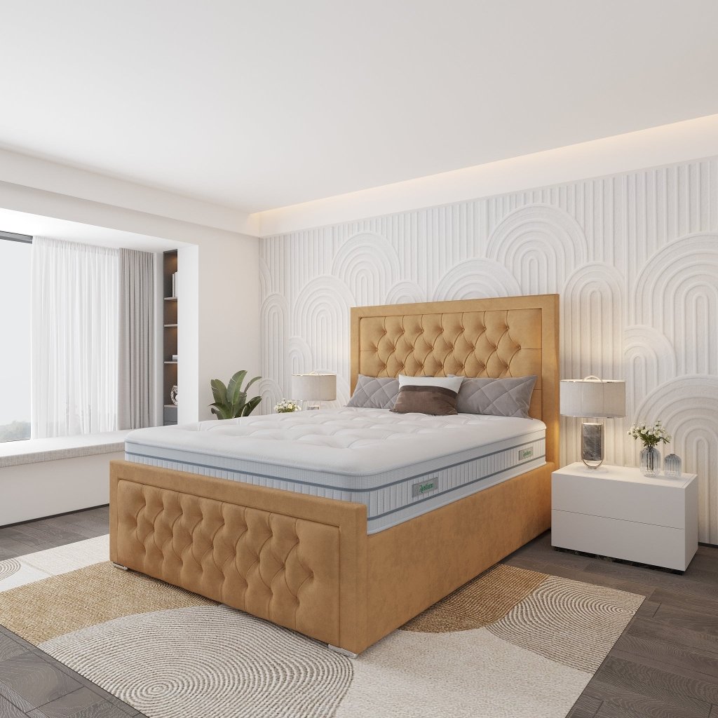 Hilton Upholstered Bed - Restium Beds