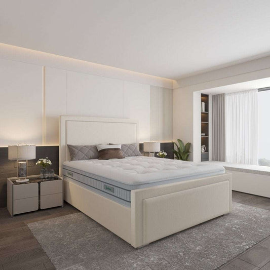 Kashmir Upholstered Bed - Restium Beds