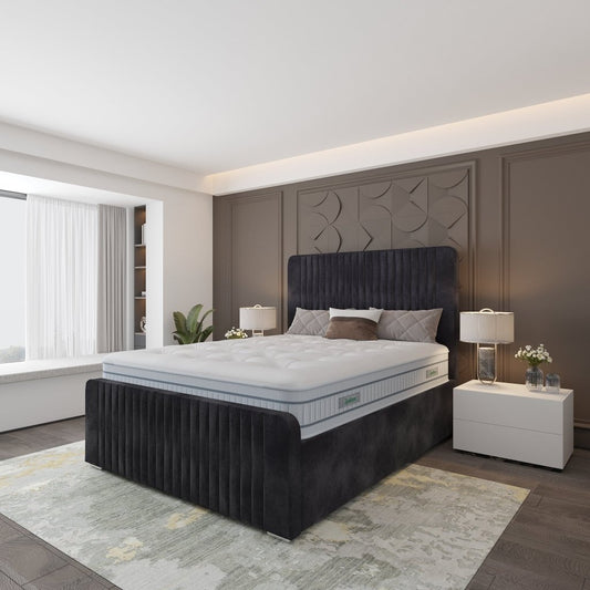 Lotus Upholstered Bed - Restium Beds