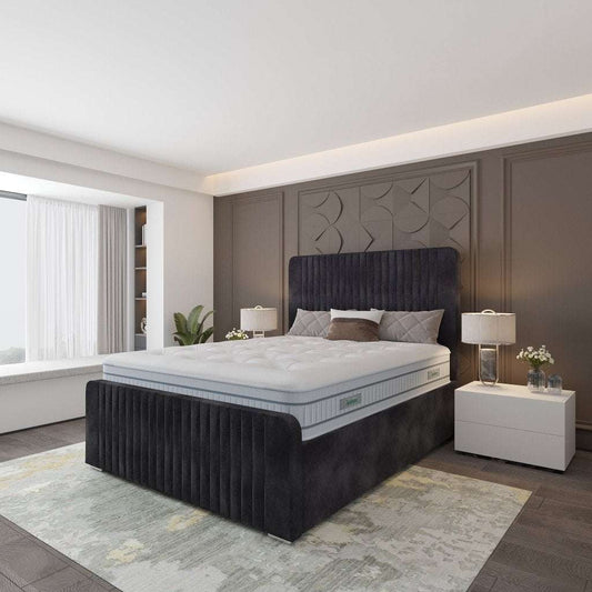 Lotus Upholstered Bed - Restium Beds