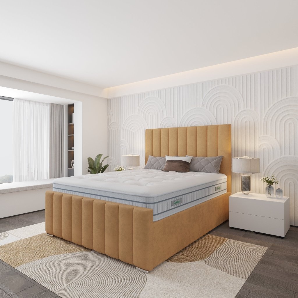 Manhattan Upholstered Bed - Restium Beds