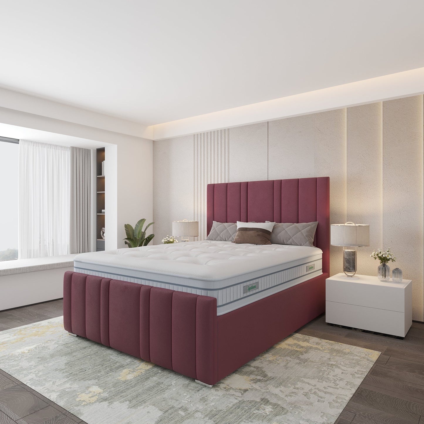 Madison Upholstered Bed Restium 