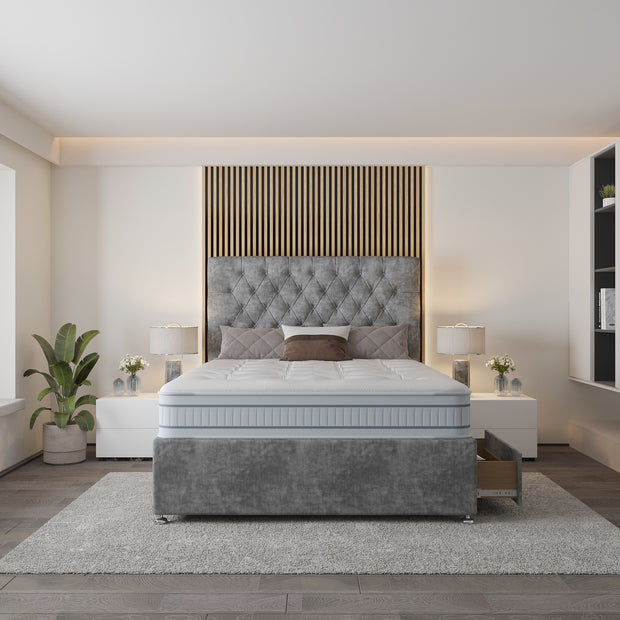 Windsor Divan Bed with Storage & Mattress | Restium – Restium Beds