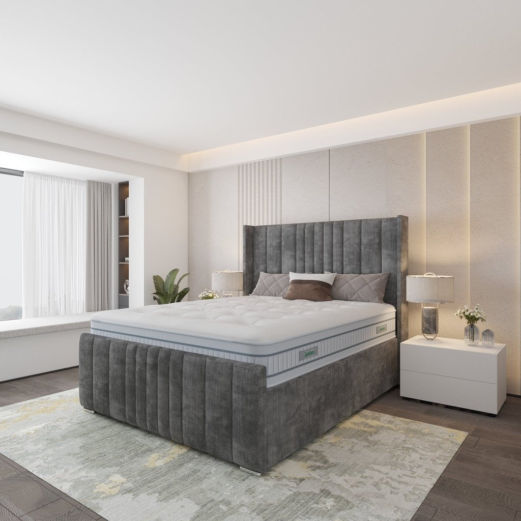 Athens Upholstered Bed - Restium Beds