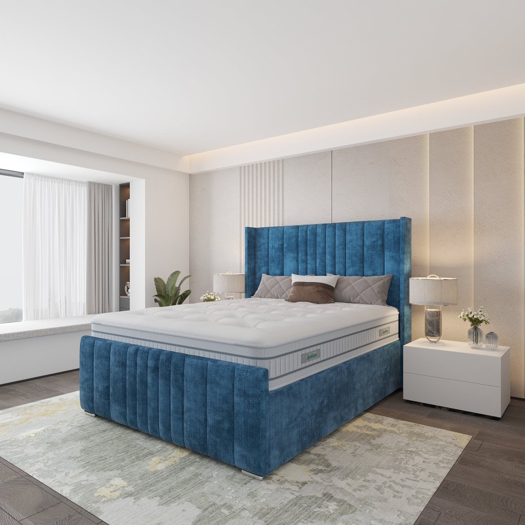 Athens Upholstered Bed - Restium Beds
