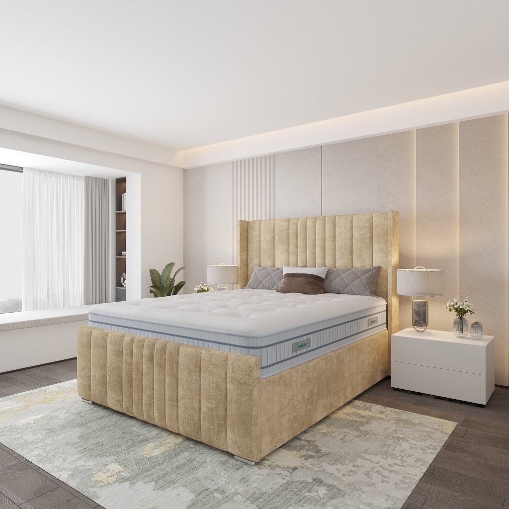 Athens Upholstered Bed - Restium Beds