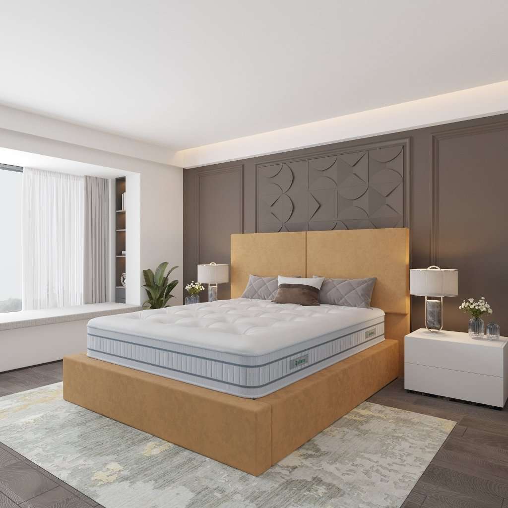 Azalea Upholstered Bed - Restium Beds