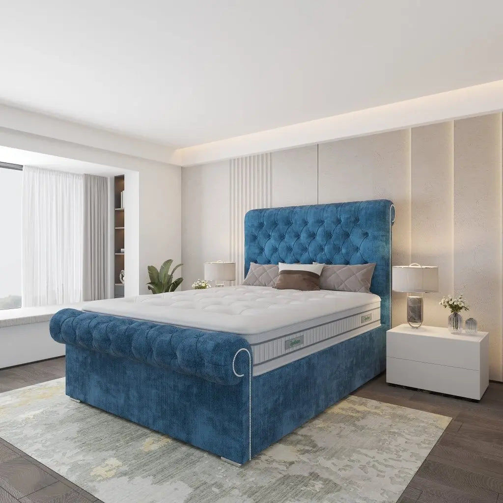 Berlin Chesterfield Bed - Restium Beds