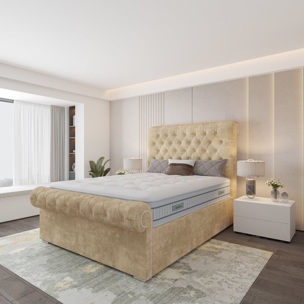 Berlin Chesterfield Bed - Restium Beds