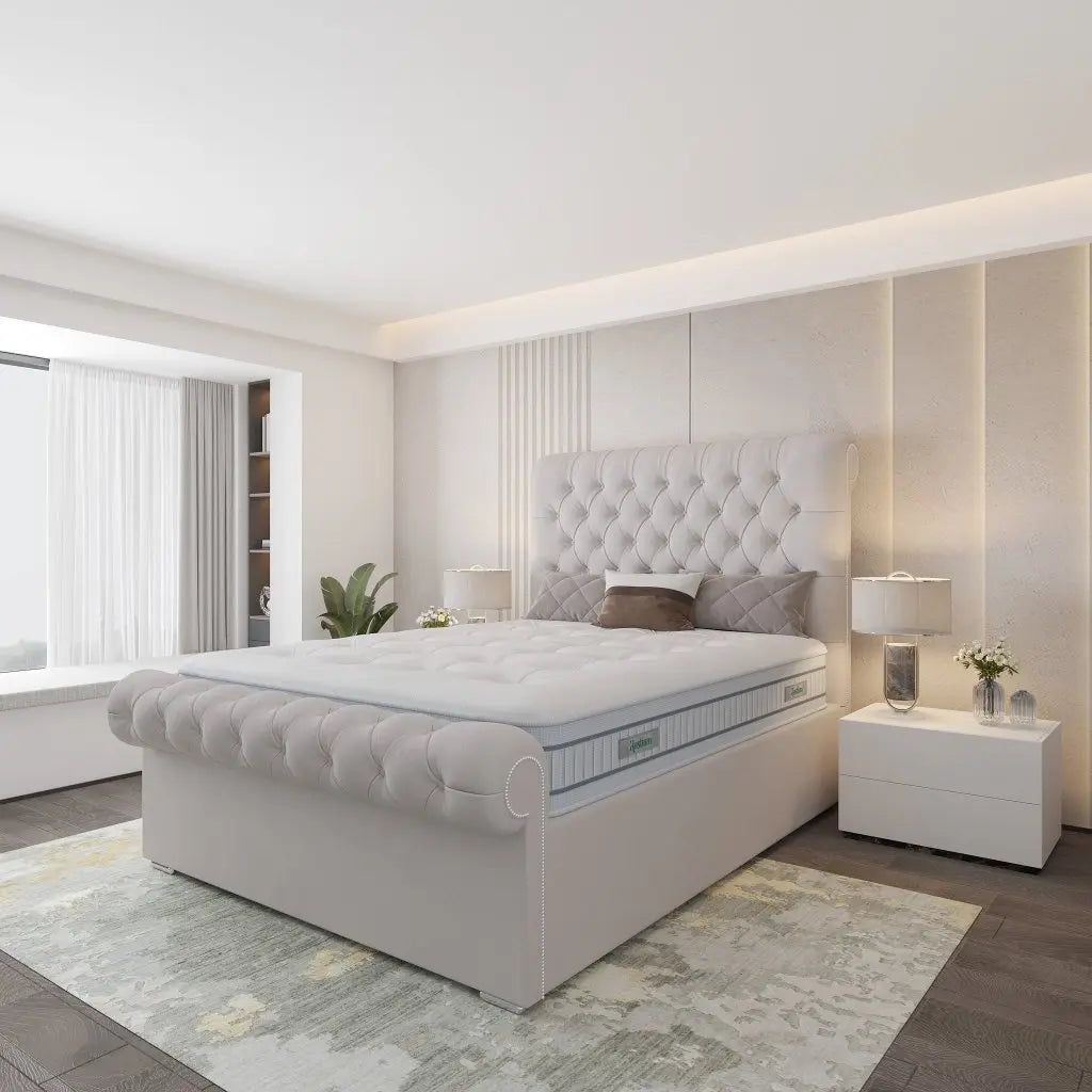 Berlin Chesterfield Bed - Restium Beds