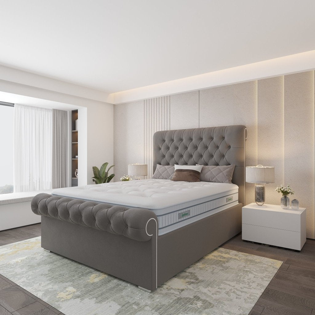 Berlin Chesterfield Bed - Restium Beds