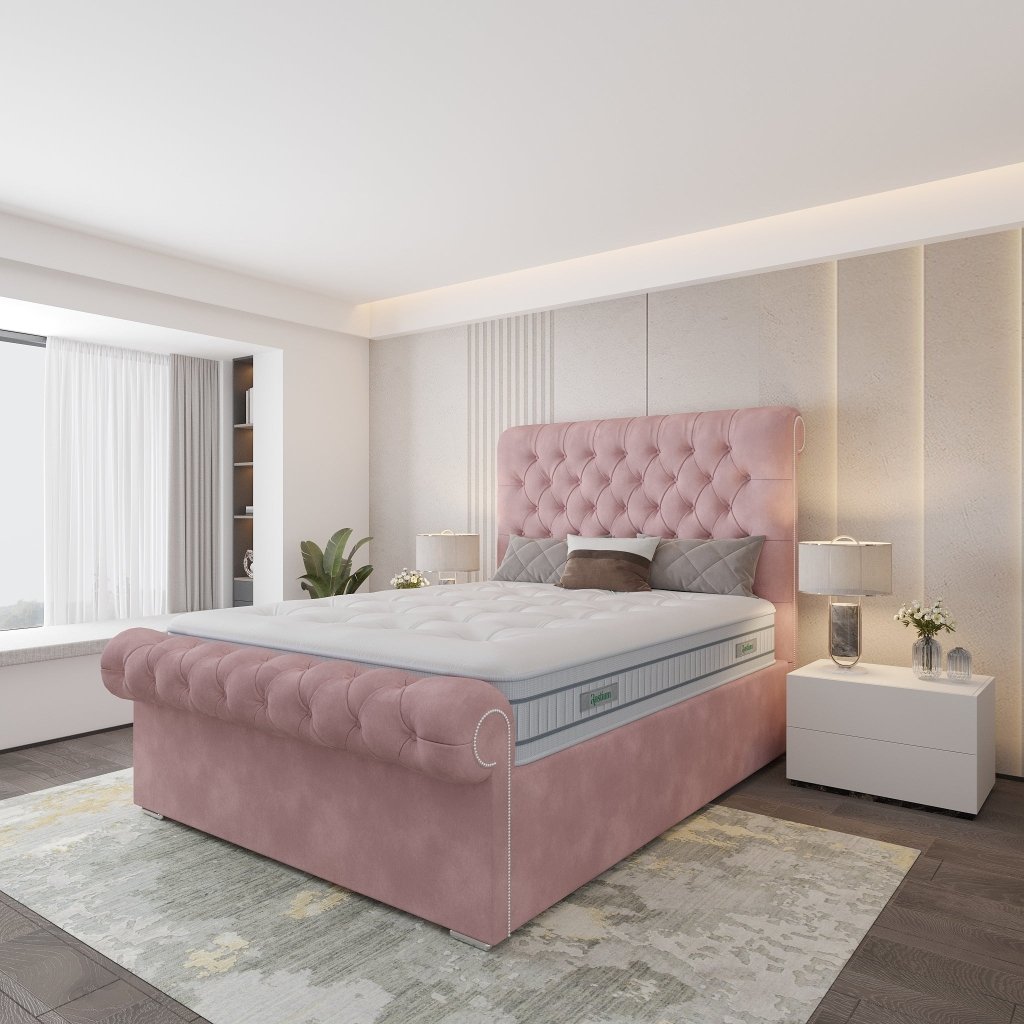 Berlin Chesterfield Bed - Restium Beds