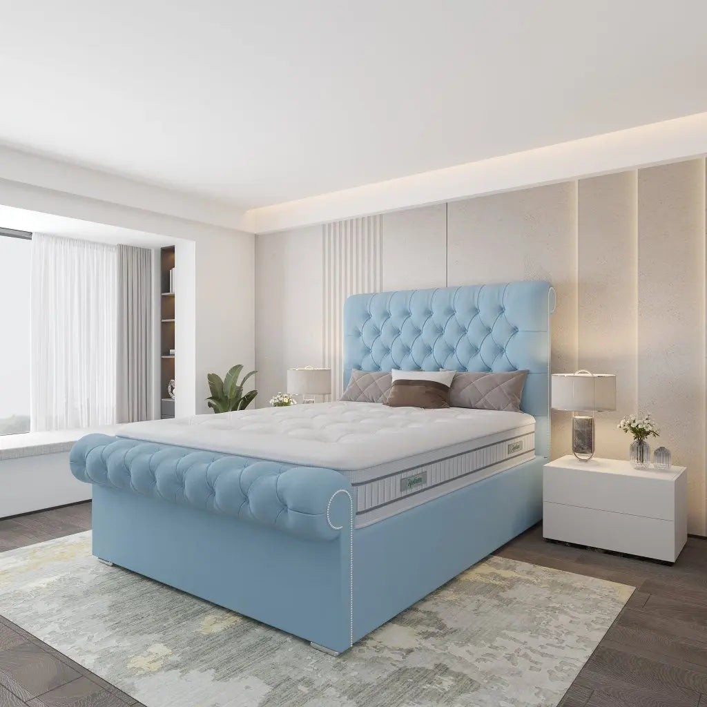 Berlin Chesterfield Bed - Restium Beds