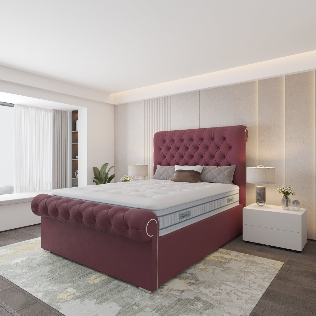 Berlin Chesterfield Bed - Restium Beds
