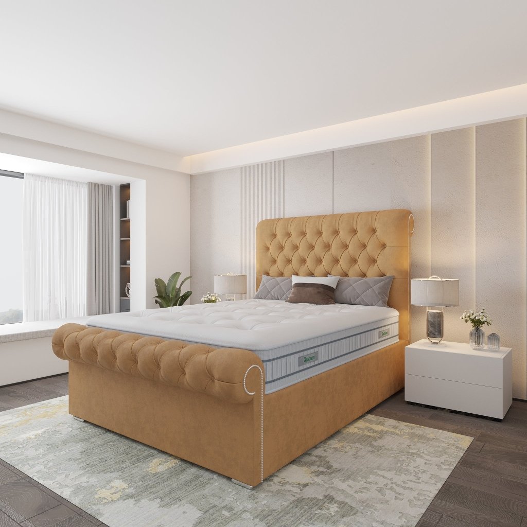 Berlin Chesterfield Bed - Restium Beds