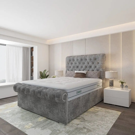 Berlin Chesterfield Bed - Restium Beds