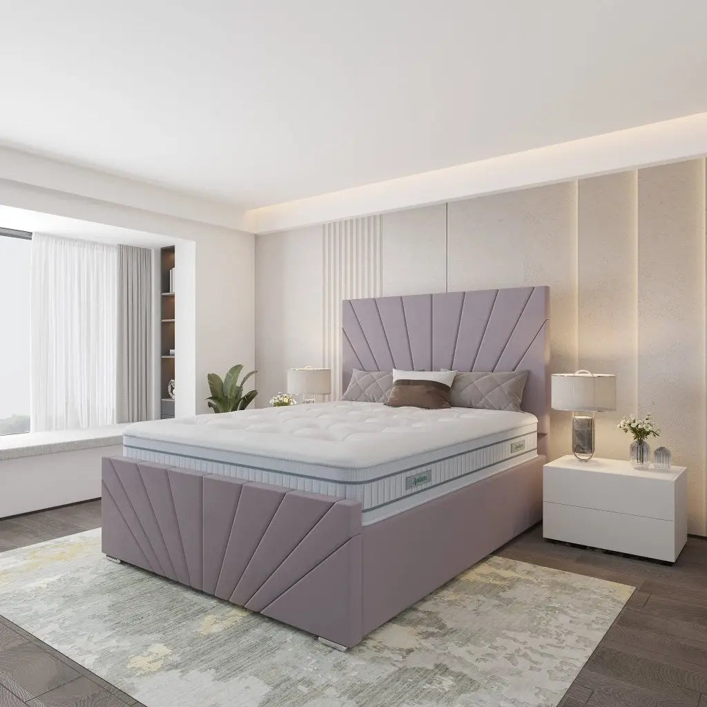 Chloe Upholstered Bed - Restium Beds