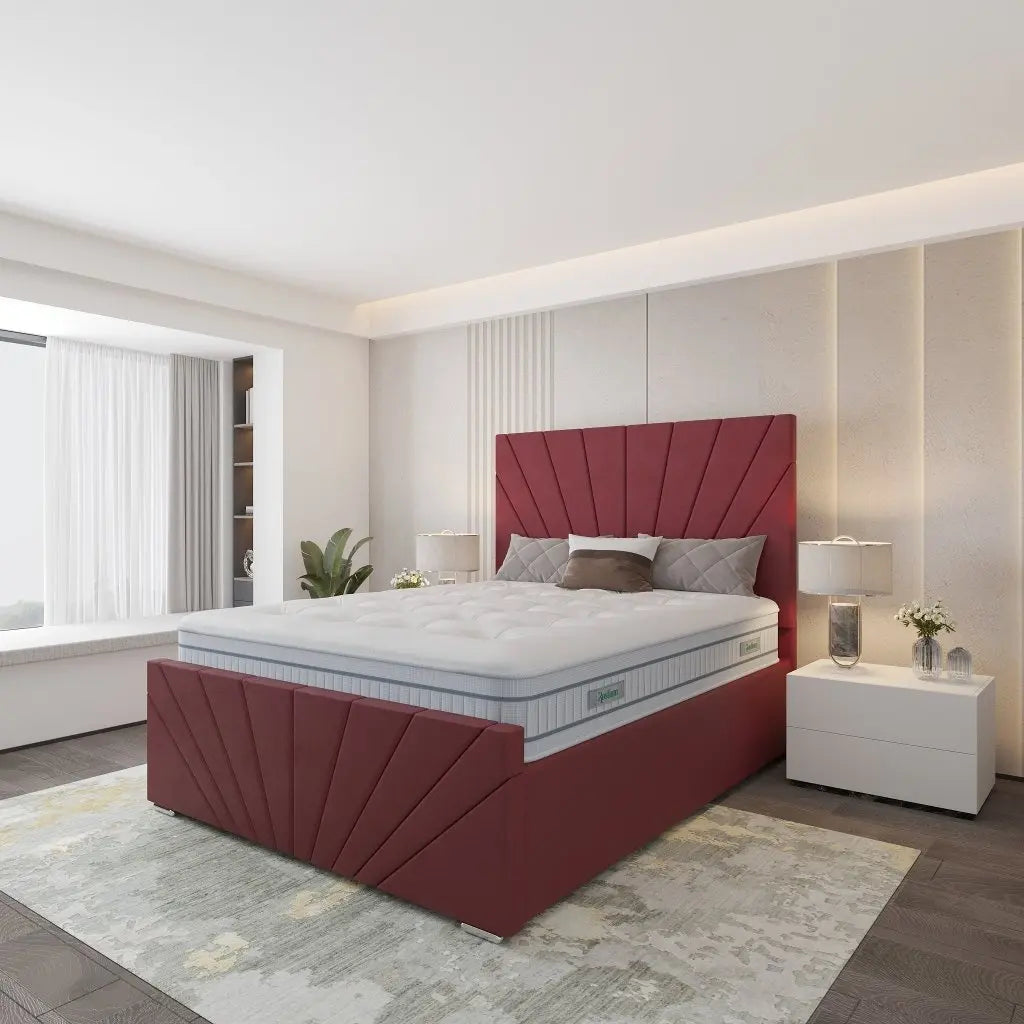 Chloe Upholstered Bed - Restium Beds