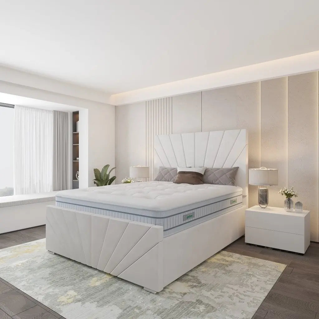 Chloe Upholstered Bed - Restium Beds