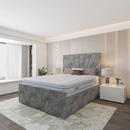 Chloe Upholstered Bed - Restium Beds