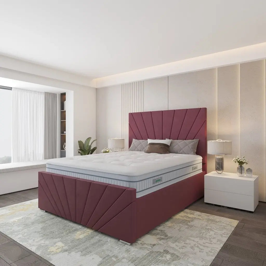 Chloe Upholstered Bed - Restium Beds