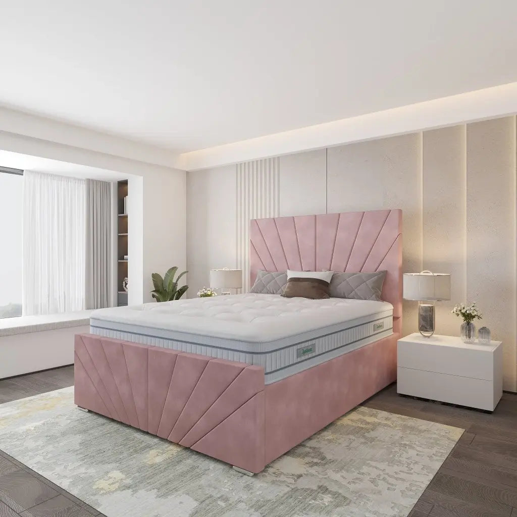 Chloe Upholstered Bed - Restium Beds