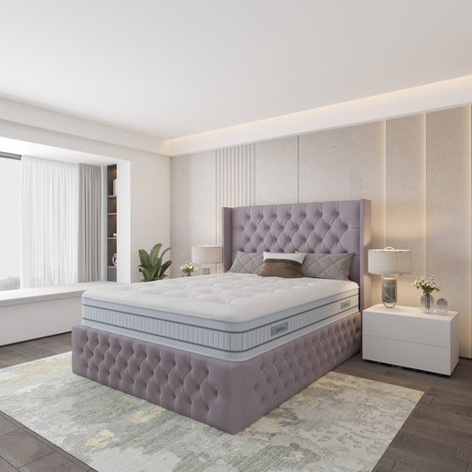 Emily Wingback Bed - Restium Beds