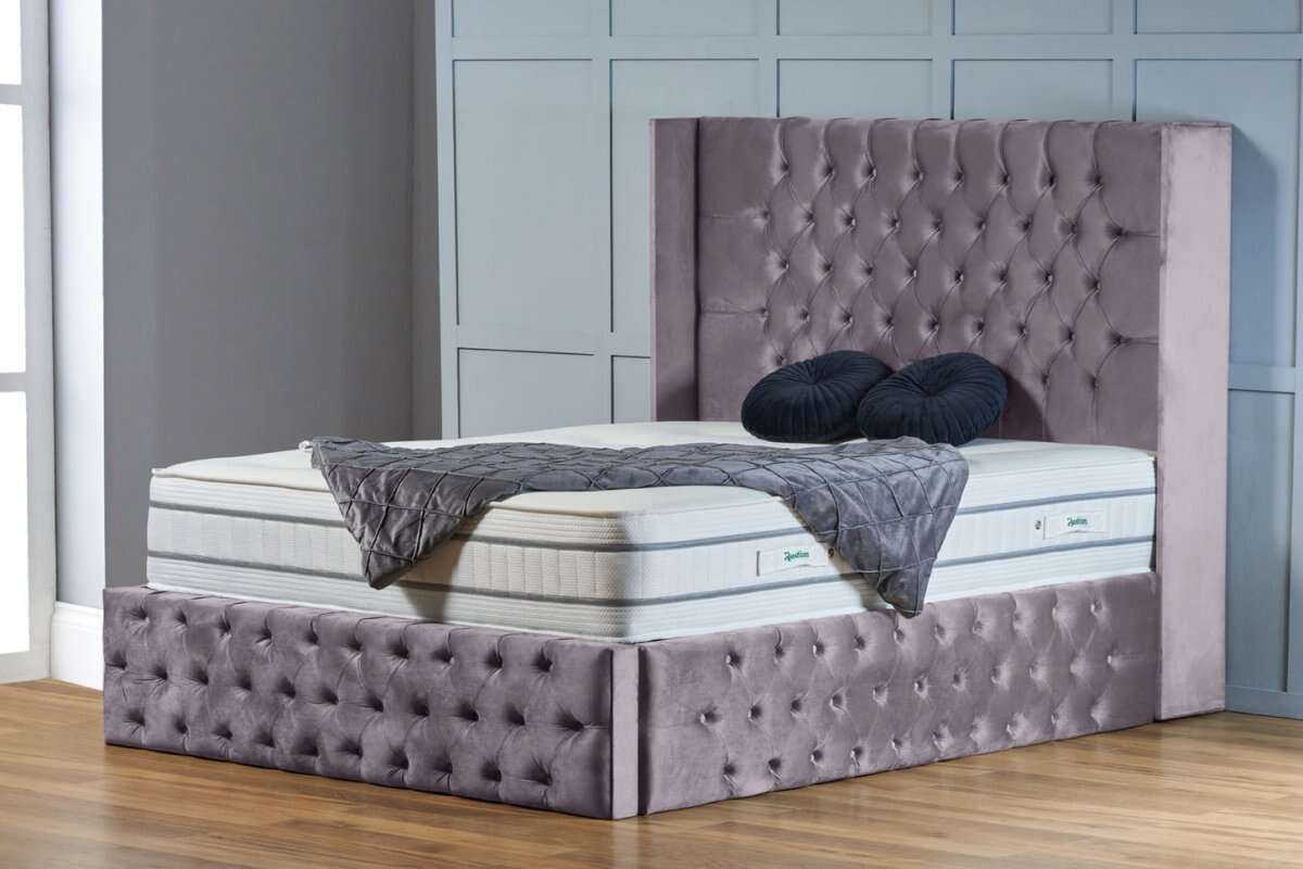 Emily Wingback Bed - Restium