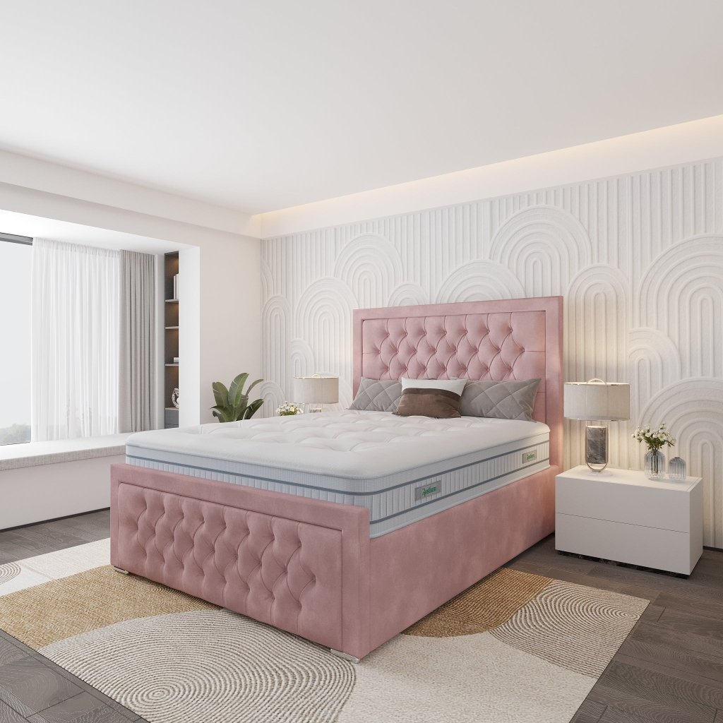 Hilton Upholstered Bed - Restium Beds