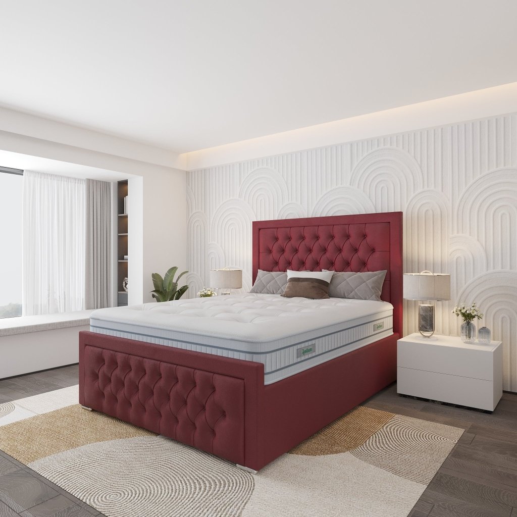 Hilton Upholstered Bed - Restium Beds