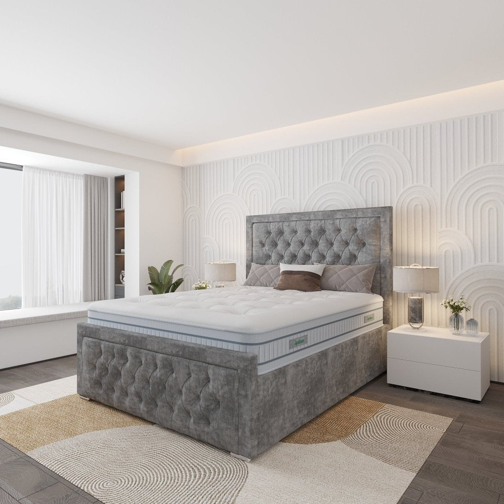Hilton Upholstered Bed - Restium Beds