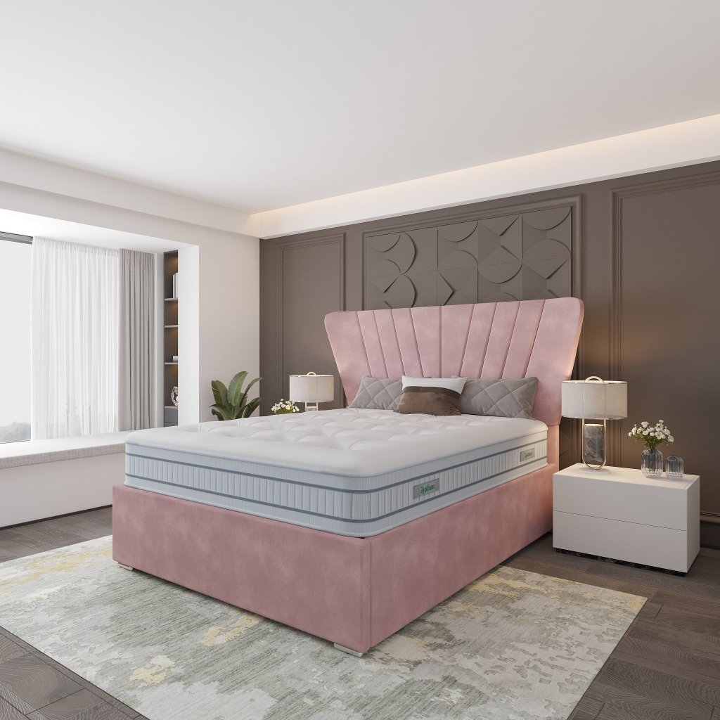 Jasmine Upholstered Bed - Restium Beds
