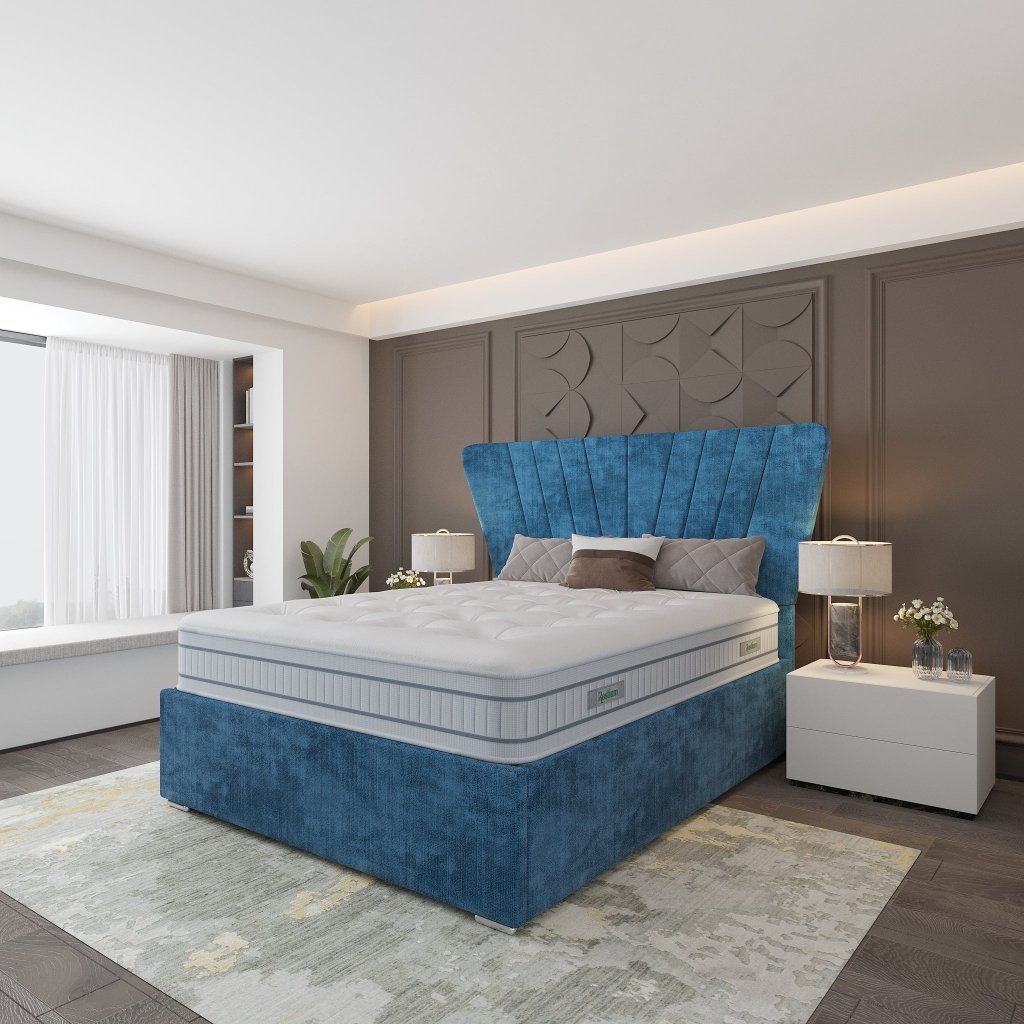Jasmine Upholstered Bed - Restium Beds