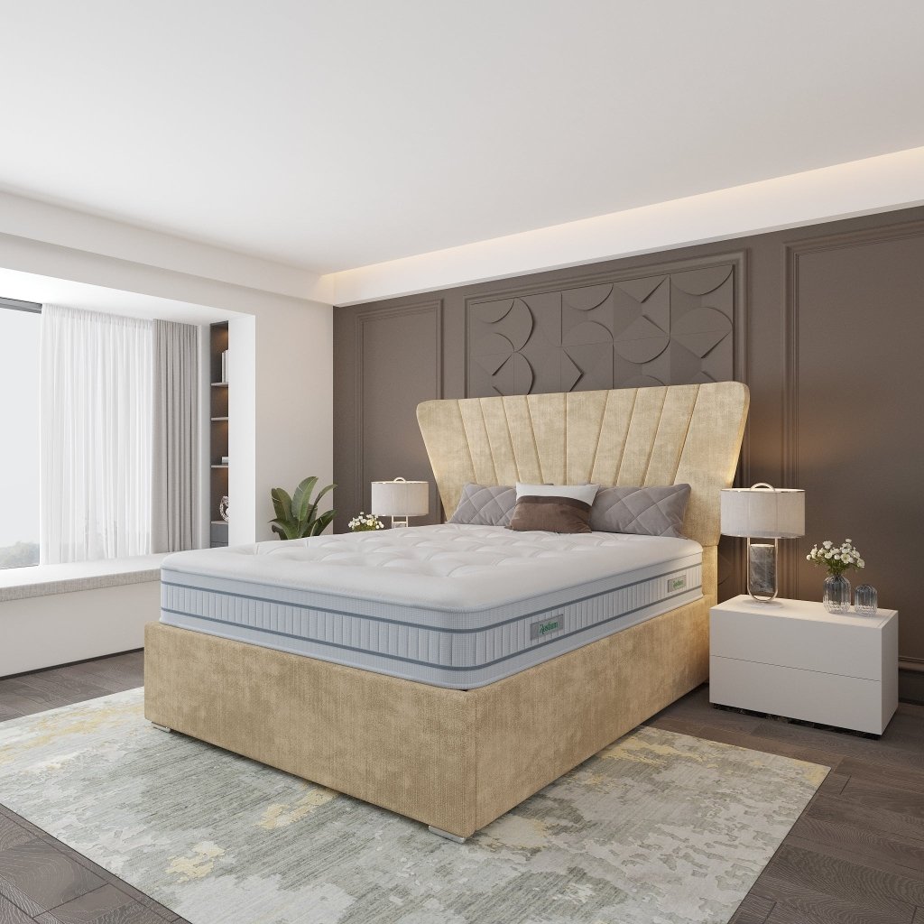 Jasmine Upholstered Bed - Restium Beds