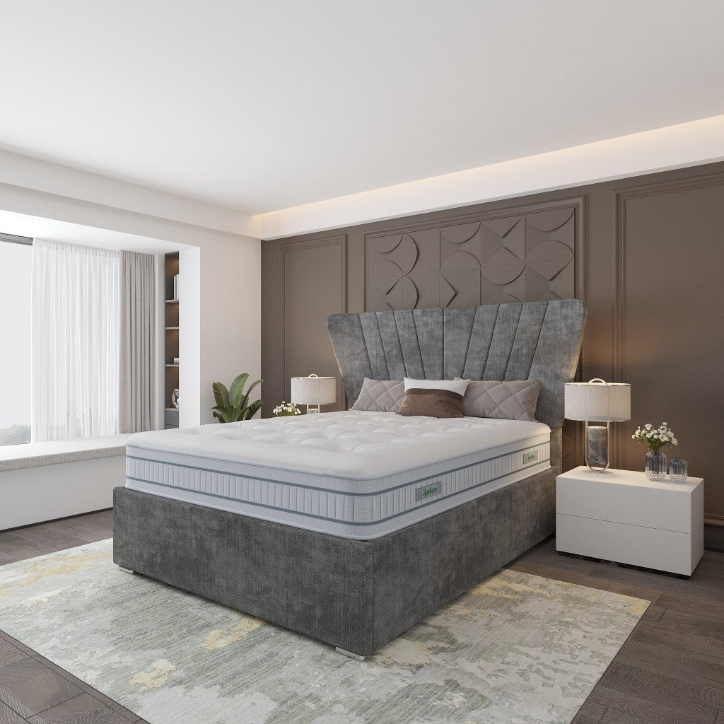 Jasmine Upholstered Bed - Restium Beds