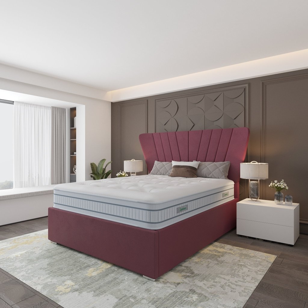 Jasmine Upholstered Bed - Restium Beds