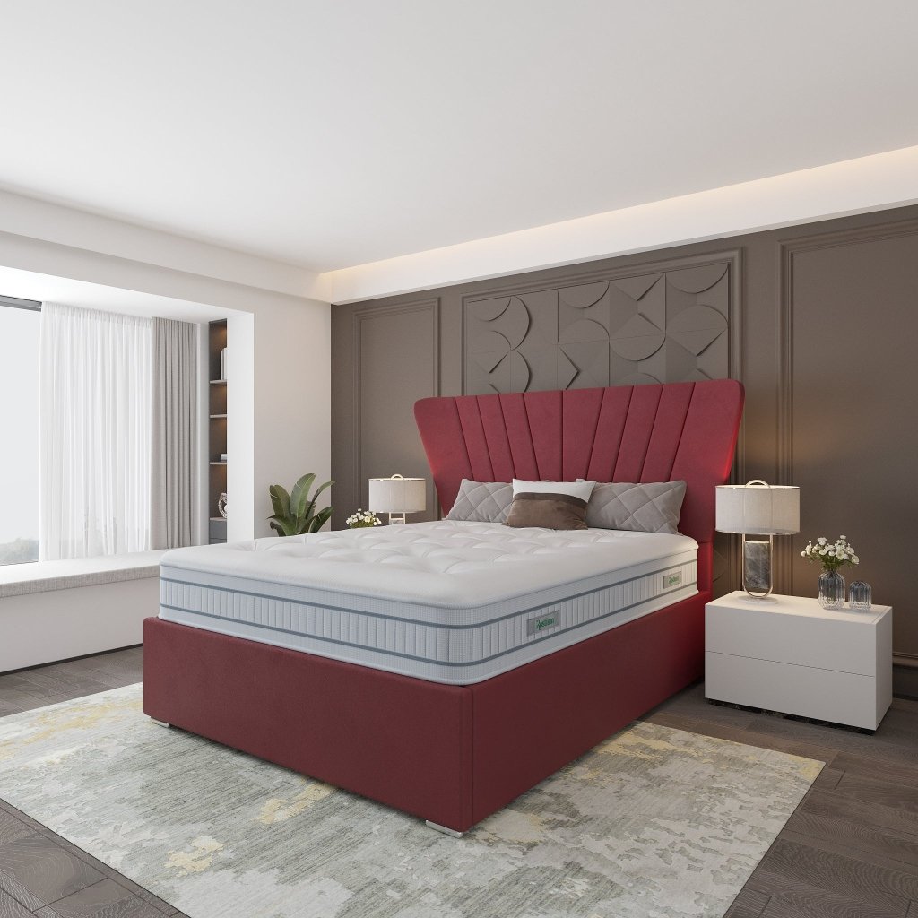 Jasmine Upholstered Bed - Restium Beds