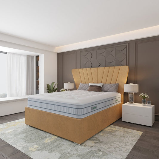 Jasmine Upholstered Bed - Restium Beds