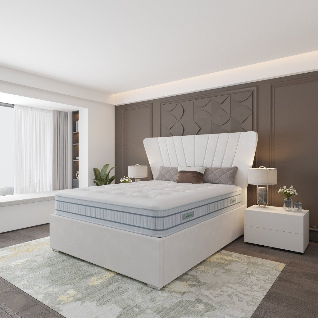 Jasmine Upholstered Bed - Restium Beds