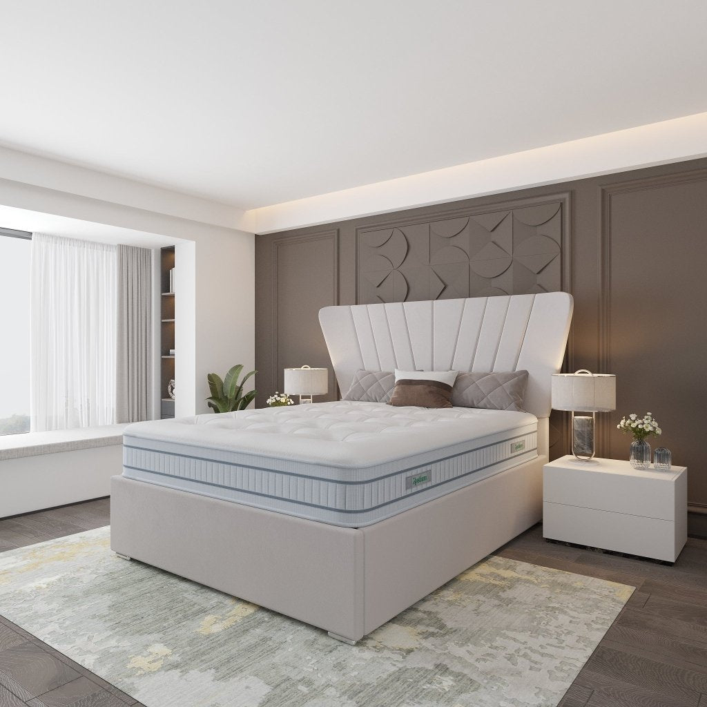 Jasmine Upholstered Bed - Restium Beds