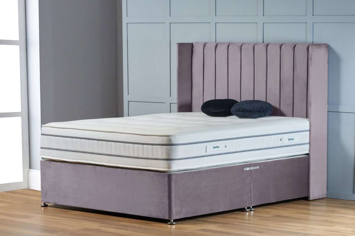 Jersey Wingback Divan Bed - Restium