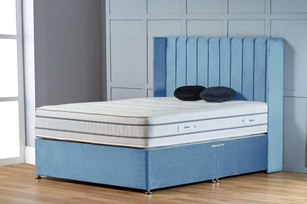 Jersey Wingback Divan Bed - Restium