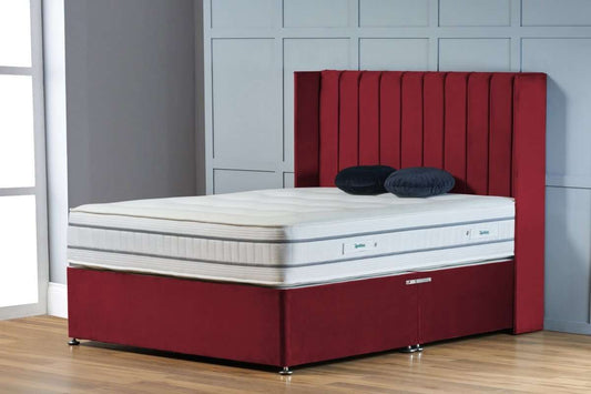 Jersey Wingback Divan Bed - Restium