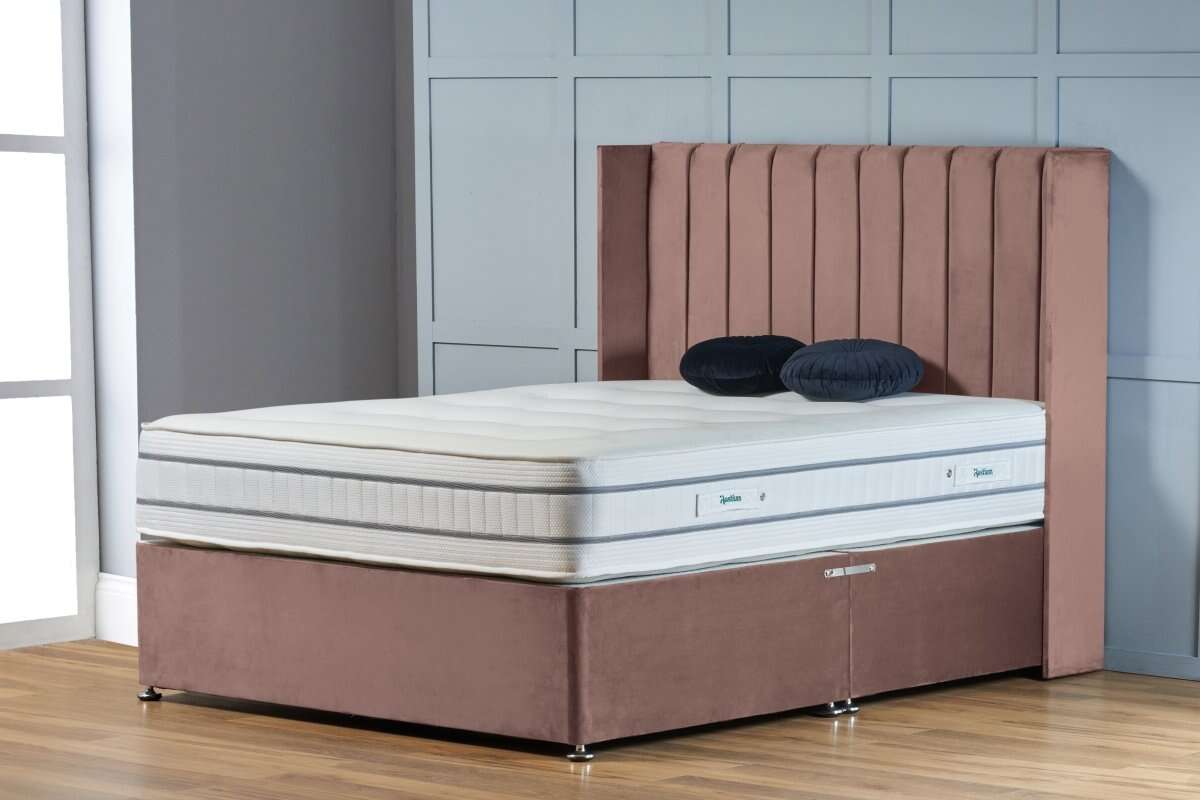 Jersey Wingback Divan Bed - Restium