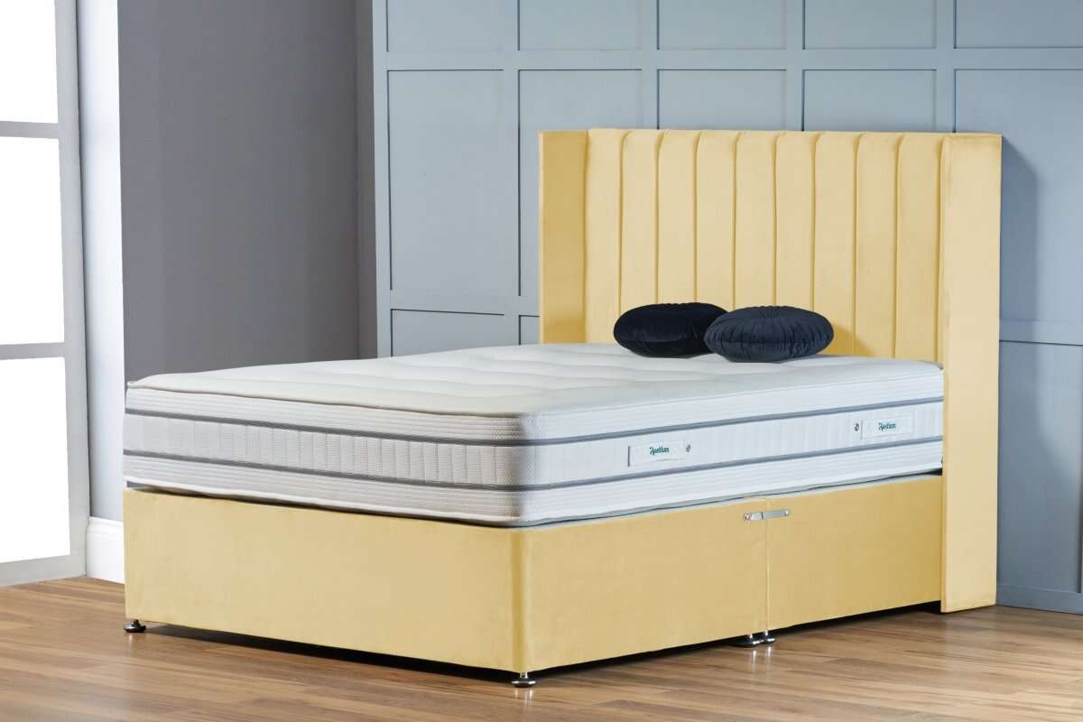 Jersey Wingback Divan Bed - Restium