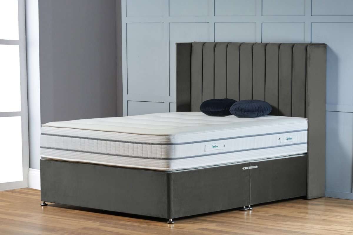 Jersey Wingback Divan Bed - Restium